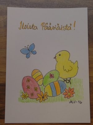 Väritettävät kortit