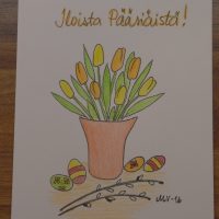 Väritettävät kortit
