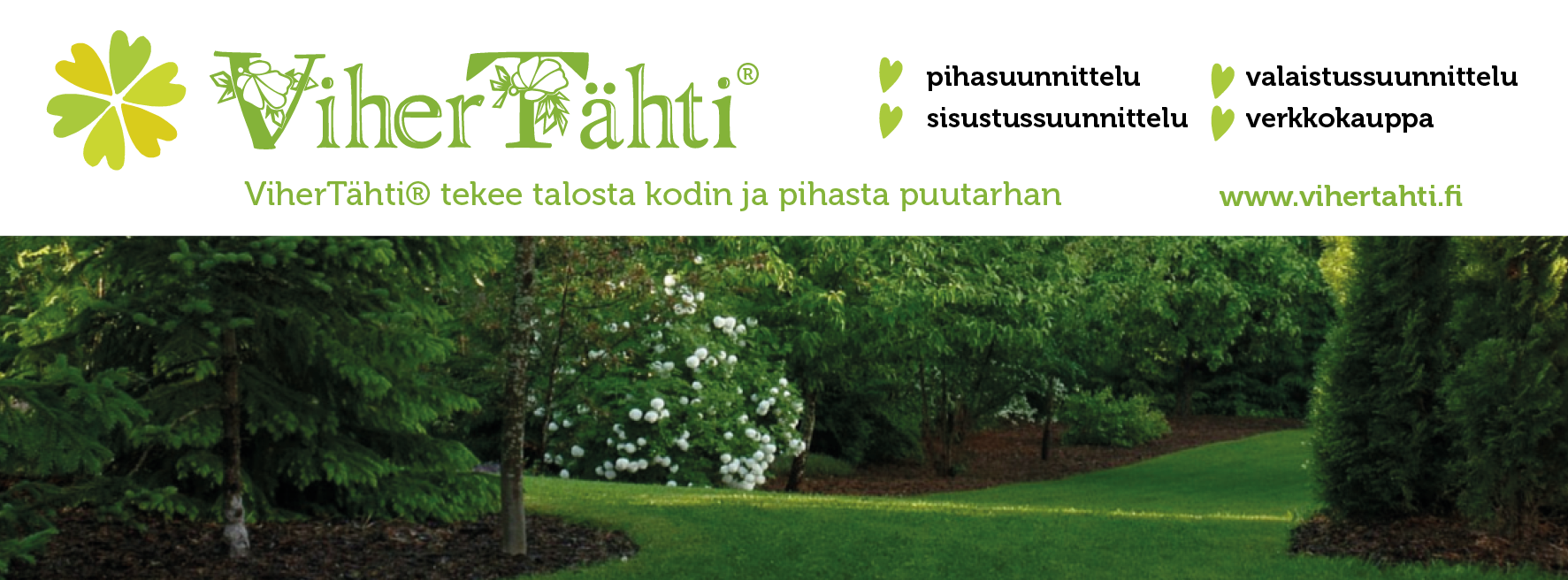 ViherTähti® Piha- ja sisustussuunnittelua